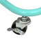 vidaXL - Keukentrolley - 3-laags - 42x35x85 - cm - ijzer - en - ABS - turquoise
