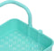 vidaXL - Keukentrolley - 3-laags - 42x35x85 - cm - ijzer - en - ABS - turquoise