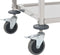 vidaXL - Keukentrolley - 3-laags - 96,5x55x90 - cm - roestvrij - staal