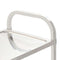 vidaXL - Keukentrolley - 4-laags - 107x55x125 - cm - roestvrij - staal