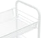 vidaXL - Keukentrolley - 4-laags - 46x26x85 - cm - ijzer - wit