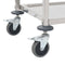 vidaXL - Keukentrolley - 5-laags - 107x55x147 - cm - roestvrij - staal