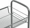 vidaXL - Keukentrolley - 5-laags - 46x26x105 - cm - ijzer - grijs