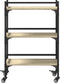 vidaXL - Keukentrolley - 50x35x75,5 - cm - bewerkt - hout - sonoma - eikenkleurig