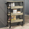 vidaXL - Keukentrolley - 53x20x76 - cm - bewerkt - hout - sonoma - eikenkleurig