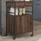 vidaXL - Keukentrolley - 56x43x89,5 - cm - bewerkt - hout - bruin - eikenkleurig