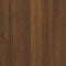vidaXL - Keukentrolley - 60x45x80 - cm - bewerkt - hout - bruin - eikenkleur