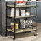 vidaXL - Keukentrolley - 65x40x86,5 - cm - bewerkt - hout - sonoma - eikenkleurig