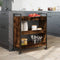 vidaXL - Keukentrolley - 70x30x82 - cm - bewerkt - hout - gerookt - eikenkleurig