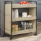 vidaXL - Keukentrolley - 70x30x82 - cm - bewerkt - hout - sonoma - eikenkleurig