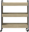 vidaXL - Keukentrolley - 70x30x82 - cm - bewerkt - hout - sonoma - eikenkleurig