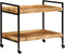 vidaXL - Keukentrolley - 80x55x70 - cm - massief - ruw - mangohout