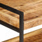 vidaXL - Keukentrolley - 80x55x70 - cm - massief - ruw - mangohout