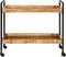 vidaXL - Keukentrolley - 80x55x70 - cm - massief - ruw - mangohout