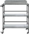 vidaXL - Keukentrolley - 81,5x41x92,5 - cm - bewerkt - hout - grijs - sonoma - eiken