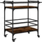 vidaXL - Keukentrolley - 82x40x78,5 - cm - bewerkt - hout - gerookt - eikenkleurig