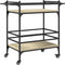 vidaXL - Keukentrolley - 82x40x78,5 - cm - bewerkt - hout - sonoma - eikenkleurig