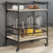 vidaXL - Keukentrolley - 82x40x78,5 - cm - bewerkt - hout - sonoma - eikenkleurig