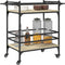 vidaXL - Keukentrolley - 82x40x78,5 - cm - bewerkt - hout - sonoma - eikenkleurig