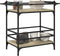 vidaXL - Keukentrolley - 82x40x78,5 - cm - bewerkt - hout - sonoma - eikenkleurig