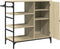 vidaXL - Keukentrolley - 87,5x38,5x84,5 - cm - bewerkt - hout - sonoma - eikenkleur