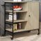 vidaXL - Keukentrolley - 87,5x38,5x84,5 - cm - bewerkt - hout - sonoma - eikenkleur