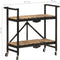 vidaXL - Keukentrolley - 87x36x81 - cm - massief - mangohout