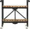 vidaXL - Keukentrolley - 87x36x81 - cm - massief - mangohout
