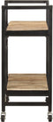 vidaXL - Keukentrolley - 87x36x81 - cm - massief - mangohout
