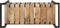 vidaXL - Keukentrolley - 87x36x81 - cm - massief - mangohout