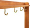 vidaXL - Keukentrolley - 92x43,5x141,5 - cm - massief - acaciahout