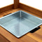 vidaXL - Keukentrolley - 92x43,5x141,5 - cm - massief - acaciahout