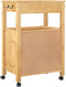 vidaXL - Keukentrolley - MONZA - 60x40x90 - cm - massief - grenenhout