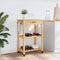 vidaXL - Keukentrolley - MONZA - 60x40x90 - cm - massief - grenenhout