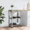 vidaXL - Keukentrolley - MONZA - 60x40x90 - cm - massief - grenenhout