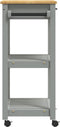 vidaXL - Keukentrolley - MONZA - 60x40x90 - cm - massief - grenenhout