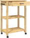vidaXL - Keukentrolley - MONZA - 60x40x90 - cm - massief - grenenhout
