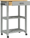 vidaXL - Keukentrolley - MONZA - 60x40x90 - cm - massief - grenenhout