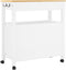 vidaXL - Keukentrolley - MONZA - 84x40x90 - cm - massief - grenenhout