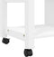 vidaXL - Keukentrolley - MONZA - 84x40x90 - cm - massief - grenenhout
