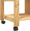 vidaXL - Keukentrolley - MONZA - 84x40x90 - cm - massief - grenenhout
