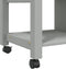 vidaXL - Keukentrolley - MONZA - 84x40x90 - cm - massief - grenenhout