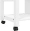 vidaXL - Keukentrolley - MONZA - 84x40x90 - cm - massief - grenenhout