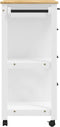 vidaXL - Keukentrolley - MONZA - 84x40x90 - cm - massief - grenenhout