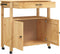 vidaXL - Keukentrolley - MONZA - 84x40x90 - cm - massief - grenenhout
