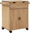 vidaXL - Keukentrolley - OTTA - 59x45x80 - cm - massief - grenenhout