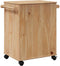 vidaXL - Keukentrolley - OTTA - 59x45x80 - cm - massief - grenenhout