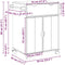 vidaXL - Keukentrolley - OTTA - 59x45x80 - cm - massief - grenenhout