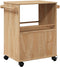 vidaXL - Keukentrolley - OTTA - 59x45x80 - cm - massief - grenenhout