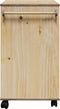 vidaXL - Keukentrolley - OTTA - 59x45x80 - cm - massief - grenenhout